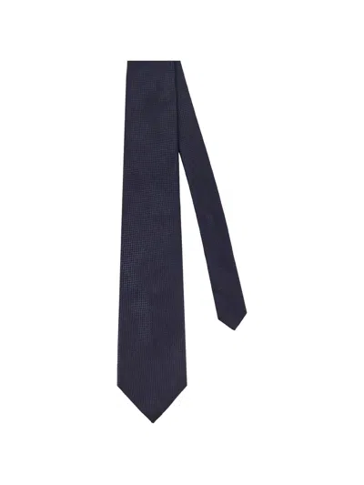 Tom Ford Silk Tie In Blue