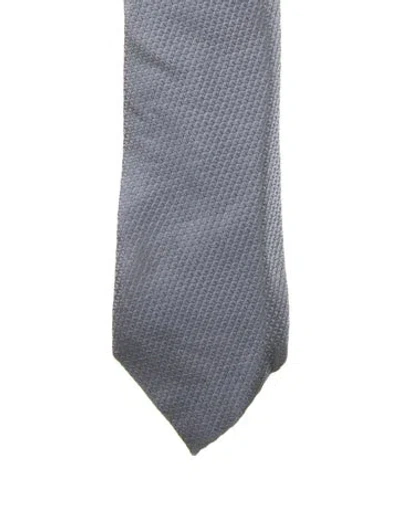 Pre-owned Tom Ford Silk Tie In Blue