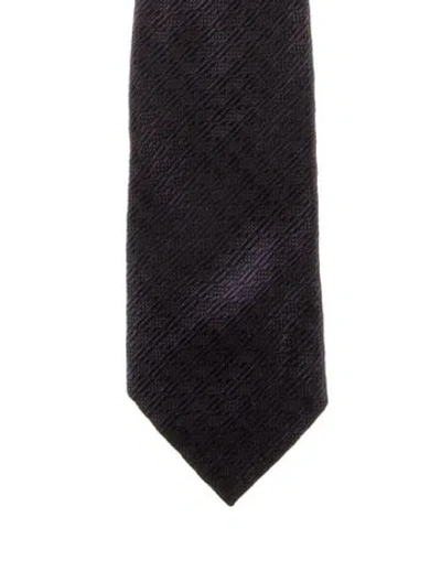 Pre-owned Tom Ford Silk Tie In Blue
