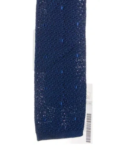 Pre-owned Tom Ford Silk Tie In Blue