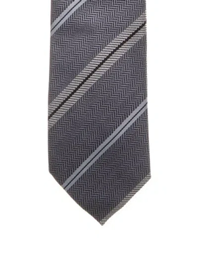 Pre-owned Tom Ford Silk Tie In Blue