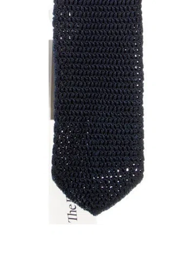 Pre-owned Tom Ford Silk Tie In Blue