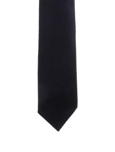 Pre-owned Tom Ford Silk Tie In Blue