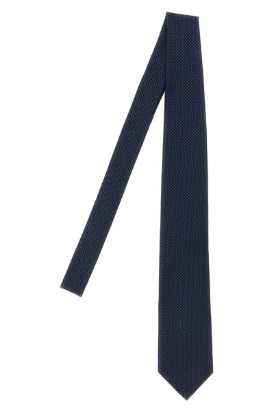 Tom Ford Silk Tie In Blue