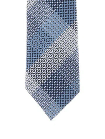 Pre-owned Tom Ford Silk Tie In Blue
