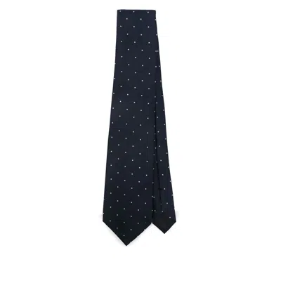Tom Ford Silk Tie In Blue