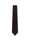Tom Ford 7cm Silk-jacquard Tie In Brown