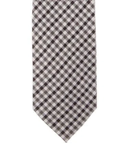 Pre-owned Tom Ford Silk Tie In Brown