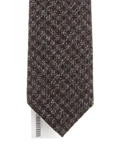 Pre-owned Tom Ford Silk Tie In Brown