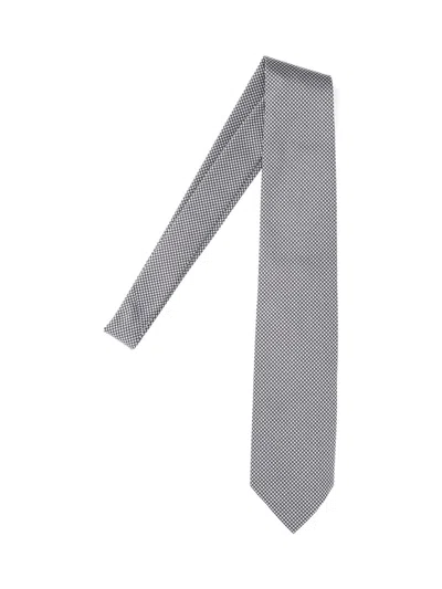 Tom Ford Silk Tie In Gray