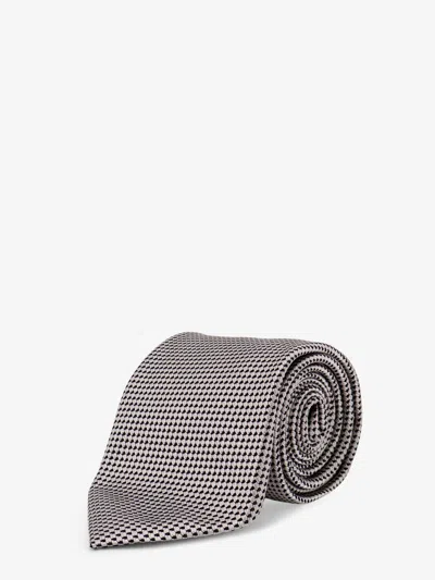 Tom Ford Silk Tie In Gray