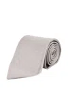 Tom Ford Micro Pattern Tie In Gray