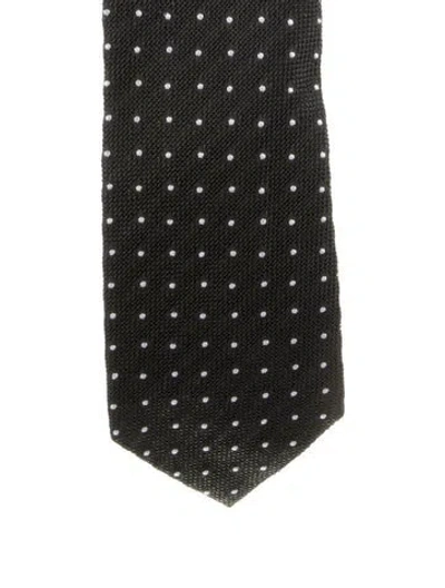 Pre-owned Tom Ford Silk Tie In Green