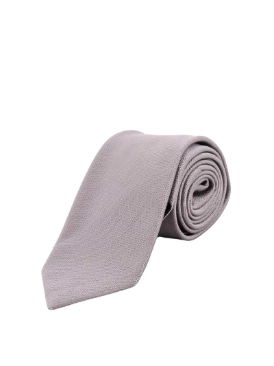 Tom Ford Silk Tie In Grey