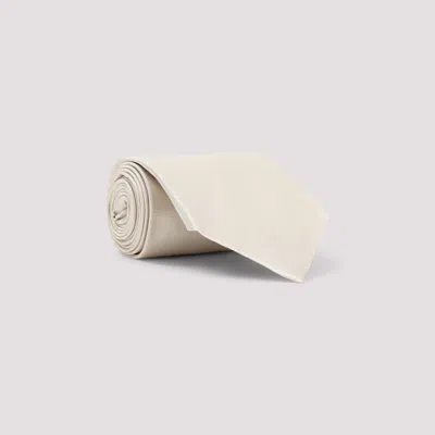 Tom Ford Silk Tie In Light Beige