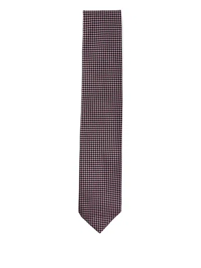 Tom Ford Silk Tie In Multi