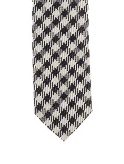 Pre-owned Tom Ford Silk Tie In Neutral