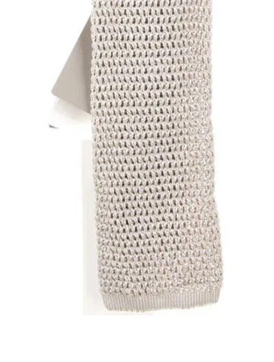 Pre-owned Tom Ford Silk Tie In Neutral