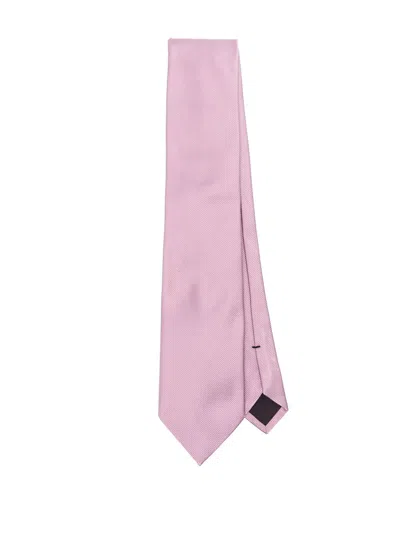 Tom Ford Silk Tie In Pink