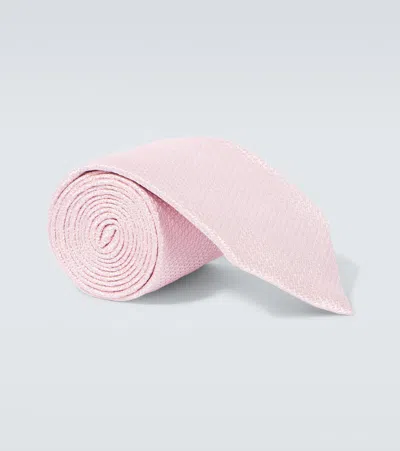 Tom Ford Silk Tie In Pink
