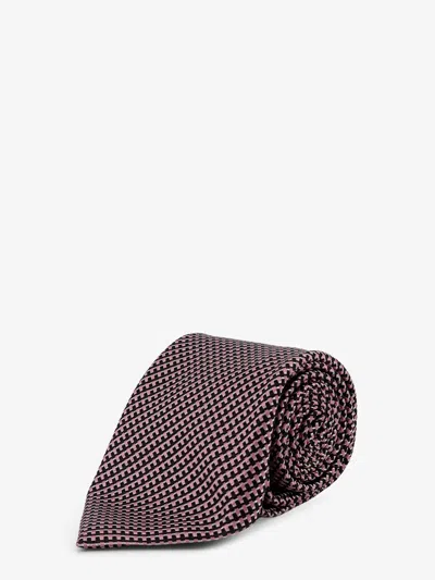 Tom Ford Silk Tie In Pink