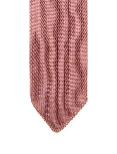 Pre-owned Tom Ford Silk Tie In Pink