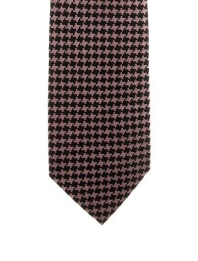Pre-owned Tom Ford Silk Tie In Pink