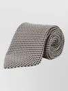 Tom Ford Silk Tie Pointed Tip Houndstooth Micro Pattern In Multi