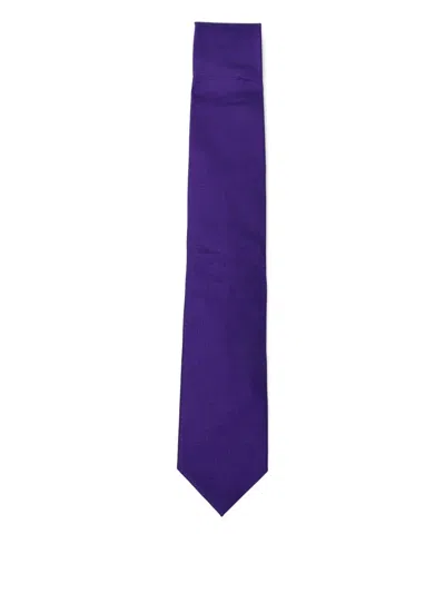 Tom Ford Silk Tie In Purple