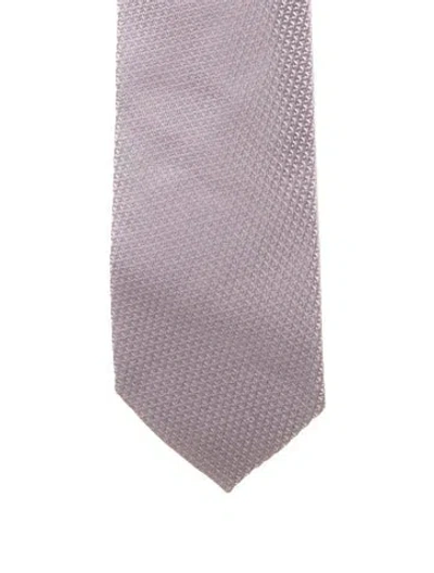 Pre-owned Tom Ford Silk Tie In Purple