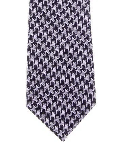 Pre-owned Tom Ford Silk Tie In Purple