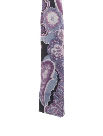 Pre-owned Tom Ford Silk Tie In Purple