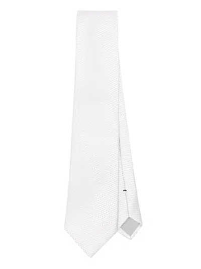 Tom Ford Silk Tie In White