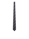 Tom Ford Mens Tie Diagonal Stripe Pattern Design In Multi