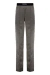 Tom Ford Printed Polka Dot Stretch Satin Pj Pants Trousers Multicolor