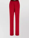Tom Ford Silk Trousers Elastic Waistband