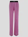 TOM FORD TOM FORD SILK TROUSERS