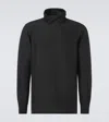 Tom Ford Silk Turtleneck Sweater In Gold