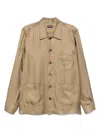 Tom Ford Silk Twill Shirt In Green