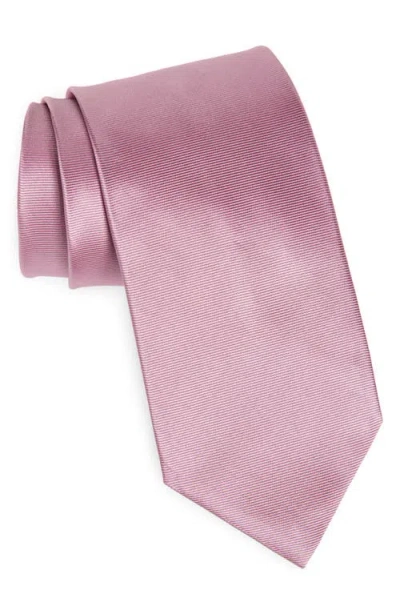 Tom Ford Silk Twill Tie In Pink