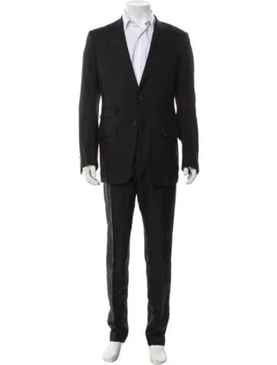 Pre-owned Tom Ford Silk Two-piece Suit In Black