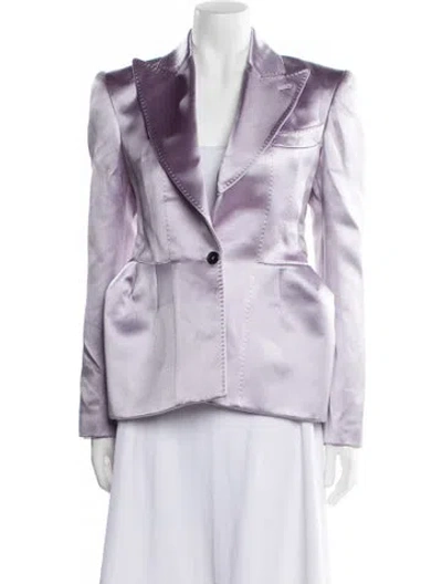Pre-owned Tom Ford Silk Vest In Purple
