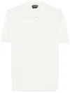 Tom Ford Men's Cotton Polo Shirt In White