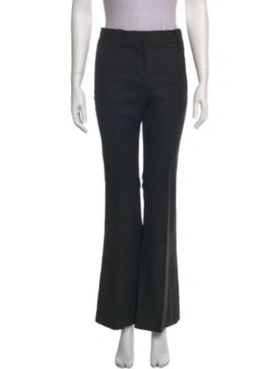 Pre-owned Tom Ford Silk Wide Leg Pants In Black