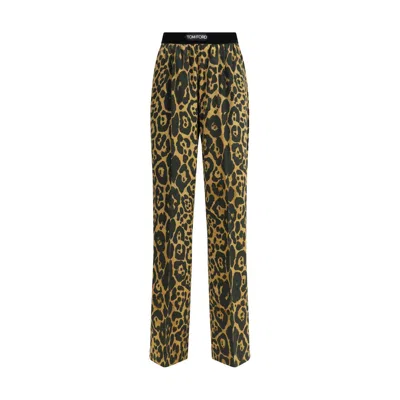 TOM FORD SILK WOMEN'S PANTS