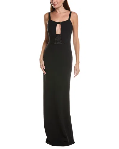 Tom Ford Silk-lined Column Dress In Black