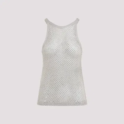 Tom Ford Silver Sleeveless Top