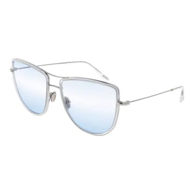Tom Ford Silver Women Sunglasses In Blue