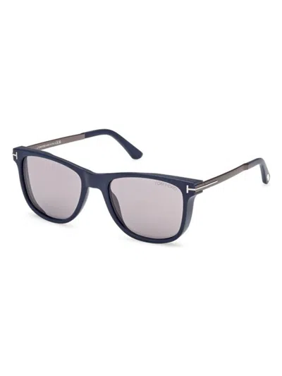 Tom Ford Sinatra Ft1104 91c Sunglasses In Blue