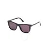 Tom Ford Sinatra Smoke Square Men's Sunglasses Ft1104 01a 53 In Black